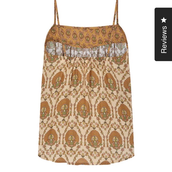 Spell The Château Cami in Champagne Size Small - Picture 9 of 12